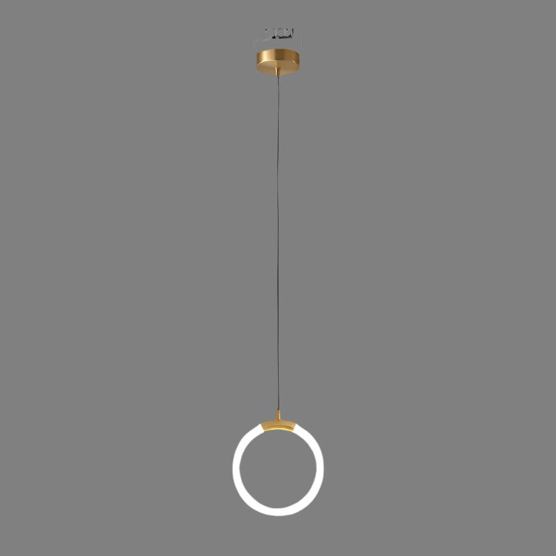 Lampada a Sospensione Nordica Design Minimalista e Forma Elegante